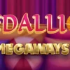 Medallion Megaways logo with vibrant background featuring colorful cushions and a mystical theme
