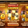 Wolf Legend Megaways start menu