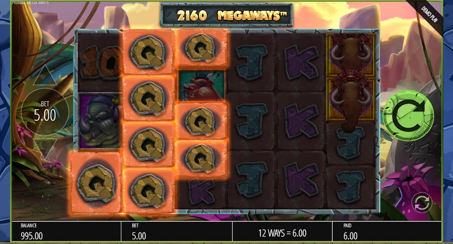 Play Primal Megaways