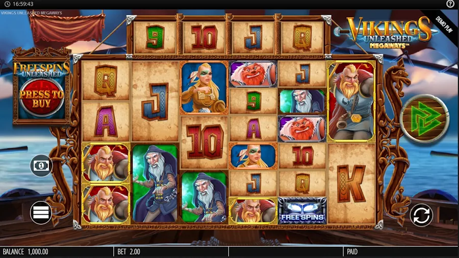 Vikings Unleashed Megaways